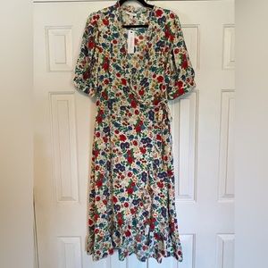 Topshelf Floral Wrap Dress - NEW WITH TAGS!